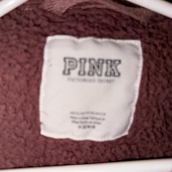 Victoria's Secret Pink Sherpa Jacket-Small - Picture 3 of 3
